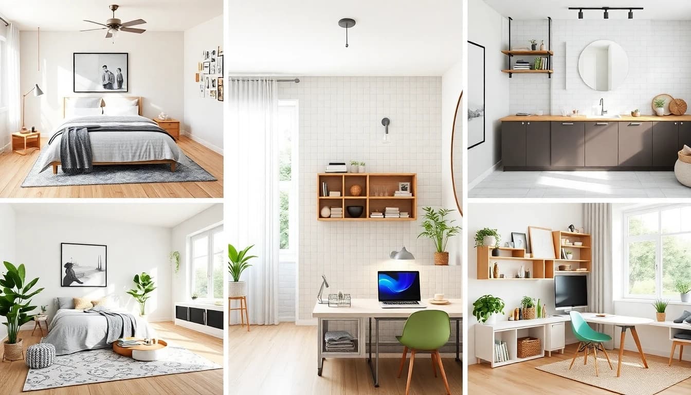 Rooms you can redesign with the DecorAI app